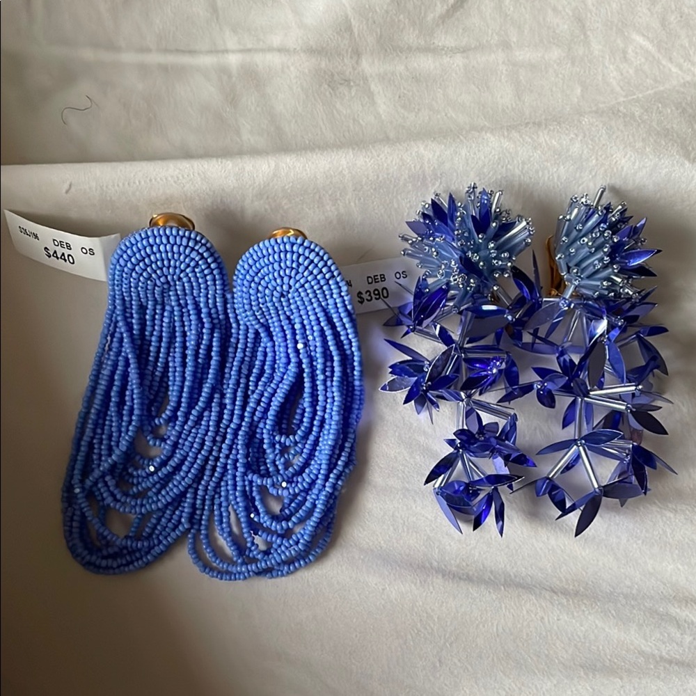 Oscar De La Renta Clip Earring Bundle